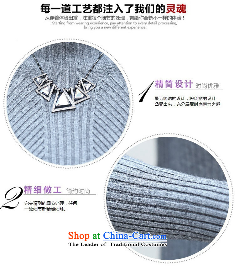 Ms Rebecca Pun stylish shops 2015 Fall/Winter Collections of new products Korean ladies' pants with two-piece BXMTZ8102 dragon gray suit M picture, prices, brand platters! The elections are supplied in the national character of distribution, so action, buy now enjoy more preferential! As soon as possible.
