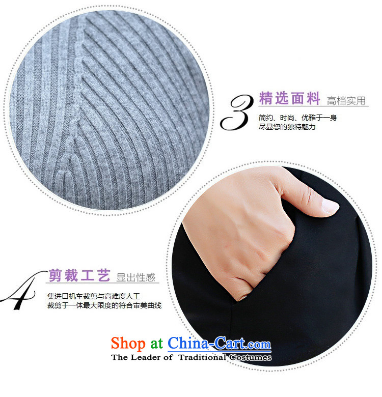 Ms Rebecca Pun stylish shops 2015 Fall/Winter Collections of new products Korean ladies' pants with two-piece BXMTZ8102 dragon gray suit M picture, prices, brand platters! The elections are supplied in the national character of distribution, so action, buy now enjoy more preferential! As soon as possible.