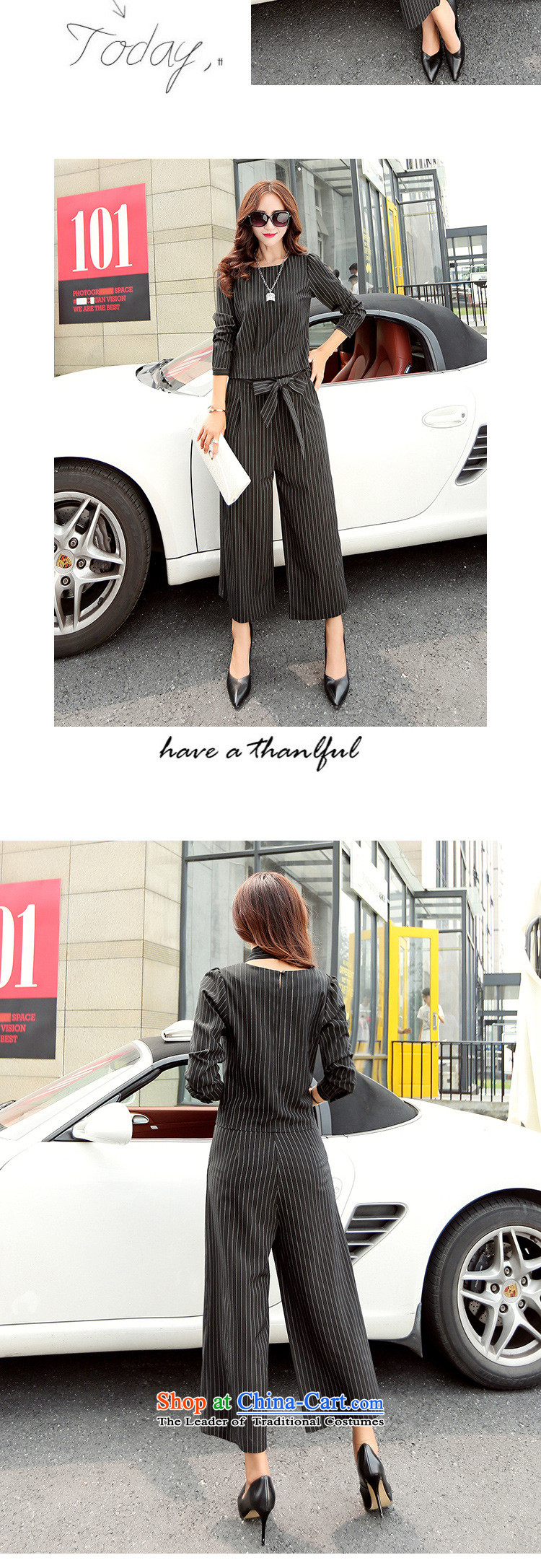 Ya-ting shop 2015 new products fall Korean women's temperament, pants BYBE106 two kits with hanging black XXL picture, prices, brand platters! The elections are supplied in the national character of distribution, so action, buy now enjoy more preferential! As soon as possible.