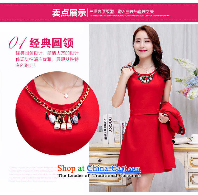 Ya-ting shop 2015 Fall/Winter Collections of new products Korean women's dresses BAMS9038 two kits with necklaces black M picture, prices, brand platters! The elections are supplied in the national character of distribution, so action, buy now enjoy more preferential! As soon as possible.