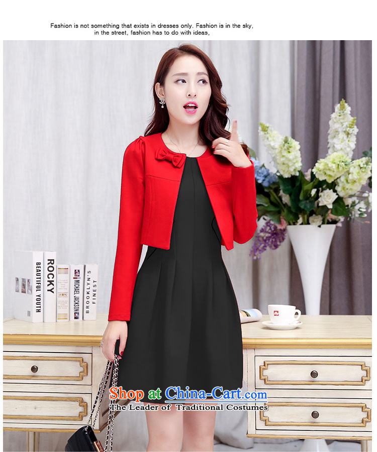 Ya-ting shop 2015 Fall/Winter Collections of new products Korean women's dresses two kits BAMS9033 black XXL picture, prices, brand platters! The elections are supplied in the national character of distribution, so action, buy now enjoy more preferential! As soon as possible.