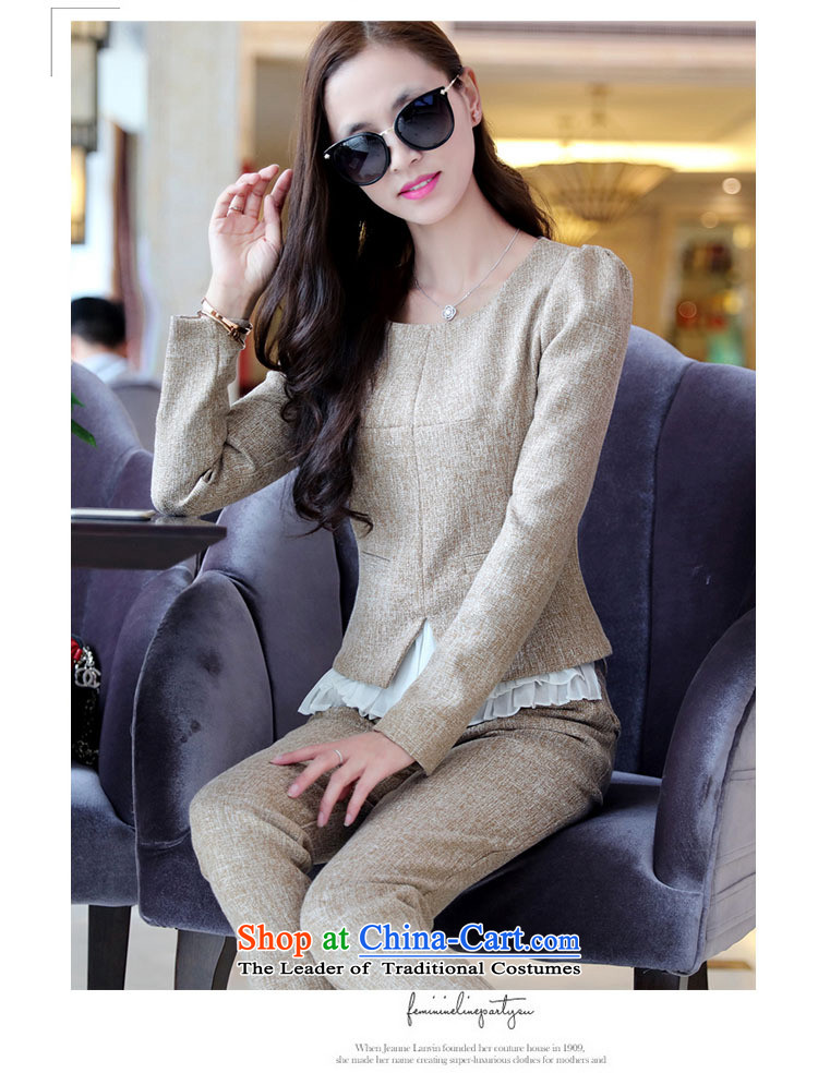 Ya-ting shop 2015 winter clothing new products Korean female decorated trousers with two-piece BSYG6176 black XXL picture, prices, brand platters! The elections are supplied in the national character of distribution, so action, buy now enjoy more preferential! As soon as possible.