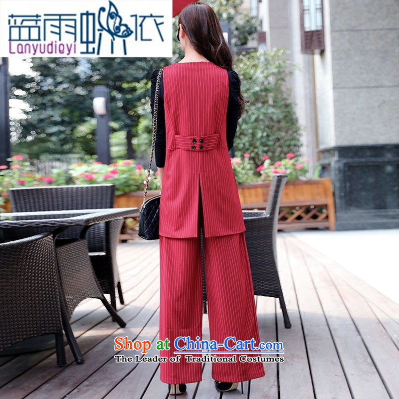 Ya-ting shop 2015 winter clothing new products Korean women's stylish pants kits BSYG6172 Black XL, blue rain butterfly according to , , , shopping on the Internet