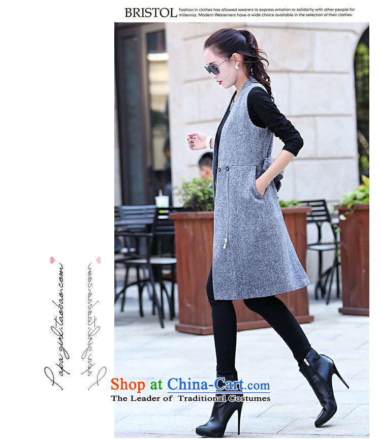 Ms Rebecca Pun stylish shops 2015 winter clothing new products Korean female vest jacket in two kits BSYG6163 dragon light coffee prices, pictures, M brand platters! The elections are supplied in the national character of distribution, so action, buy now enjoy more preferential! As soon as possible.