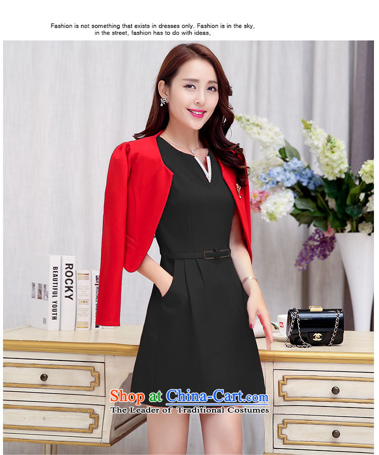 Ms Rebecca Pun stylish shops 2015 Fall/Winter Collections new Korean girl who decorated dresses two kits BAMS9037 dragon red and black M picture, prices, brand platters! The elections are supplied in the national character of distribution, so action, buy now enjoy more preferential! As soon as possible.