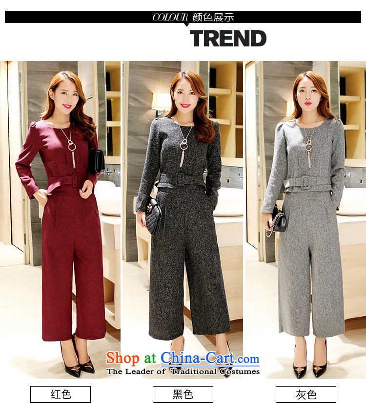 Ya-ting shop 2015 new products fall Korean female trend pants two kits with Hang Lung BYBE109 GRAY S picture, prices, brand platters! The elections are supplied in the national character of distribution, so action, buy now enjoy more preferential! As soon as possible.