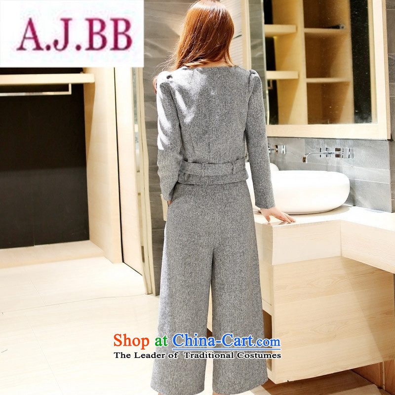 Ms Rebecca Pun stylish shops fall 2015 installed new products Korean female trend pants two kits BYBE109 with red Hang Lung L,A.J.BB,,, shopping on the Internet