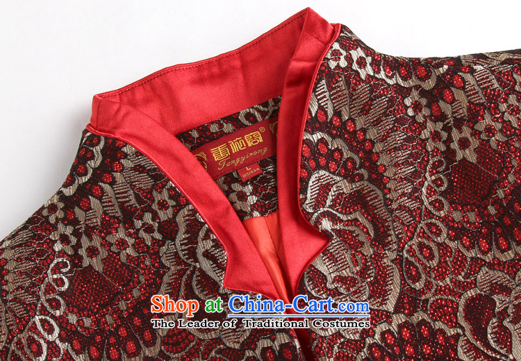 Ms Rebecca Pun and fashion boutiques, Ms. Tang blouses female long-sleeve sweater with Spring and Autumn Chinese improved national dress mother red L picture, prices, brand platters! The elections are supplied in the national character of distribution, so action, buy now enjoy more preferential! As soon as possible.