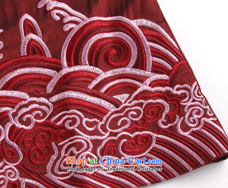 Ms. Ya-ting shop Tang blouses. Long load during the spring and autumn wind jacket Chinese improved national dress mother red XXL picture, prices, brand platters! The elections are supplied in the national character of distribution, so action, buy now enjoy more preferential! As soon as possible.