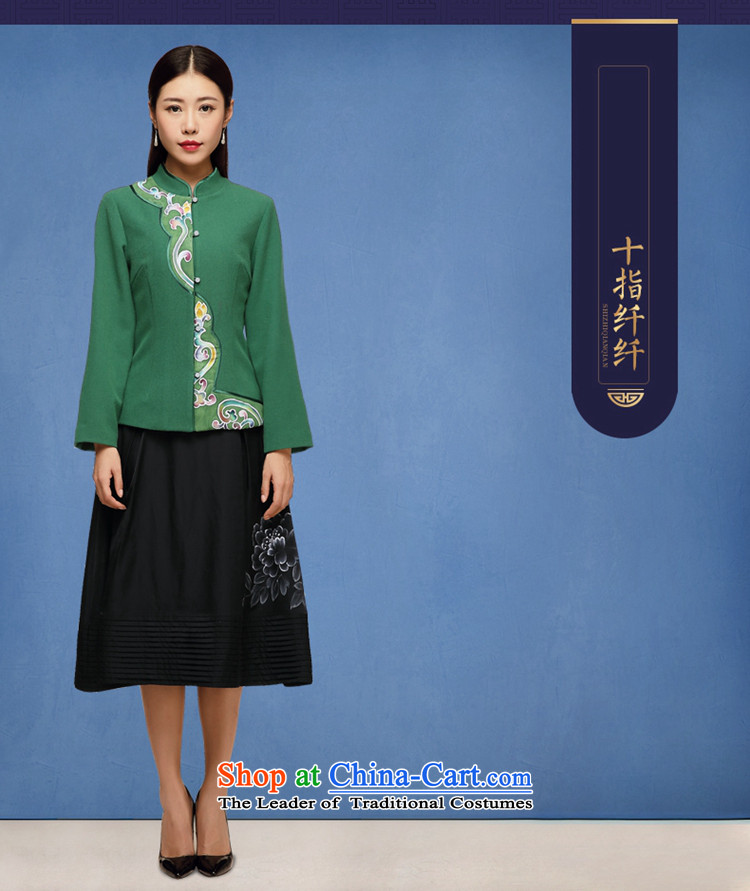 No. of Ramadan ethnic Tang Blouses Tang dynasty improved long-sleeved qipao map color L picture, prices, brand platters! The elections are supplied in the national character of distribution, so action, buy now enjoy more preferential! As soon as possible.