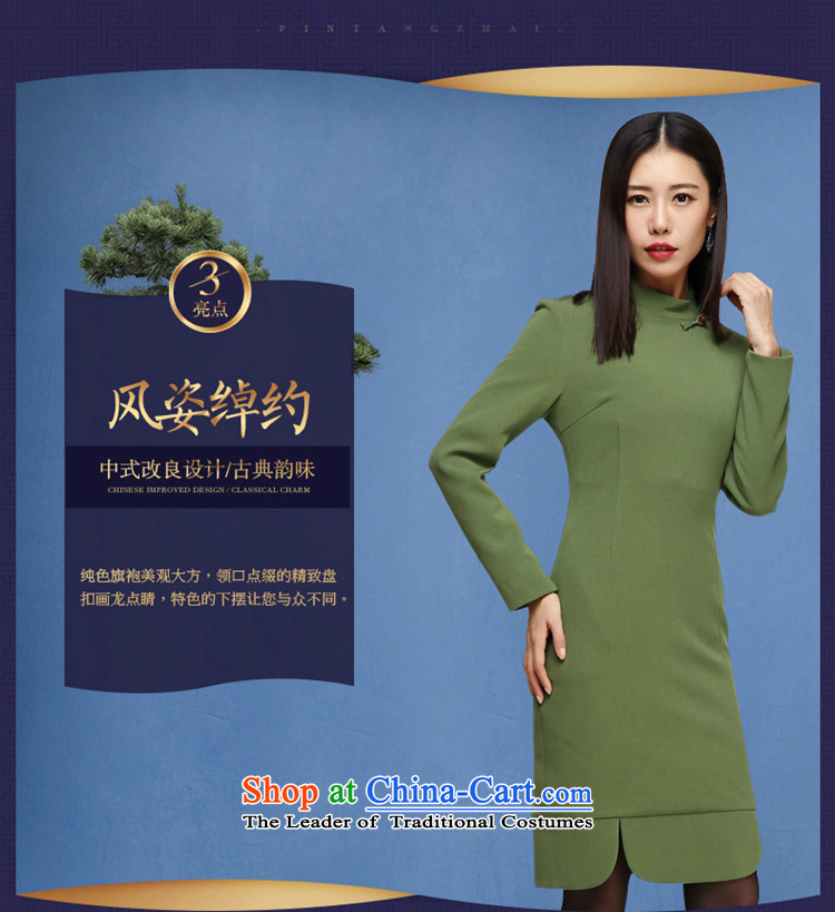 No. of Ramadan improved qipao Tang dresses 2015 new autumn and winter in long retro style qipao and long-sleeved cheongsam dress map color XL Photo, prices, brand platters! The elections are supplied in the national character of distribution, so action, buy now enjoy more preferential! As soon as possible.