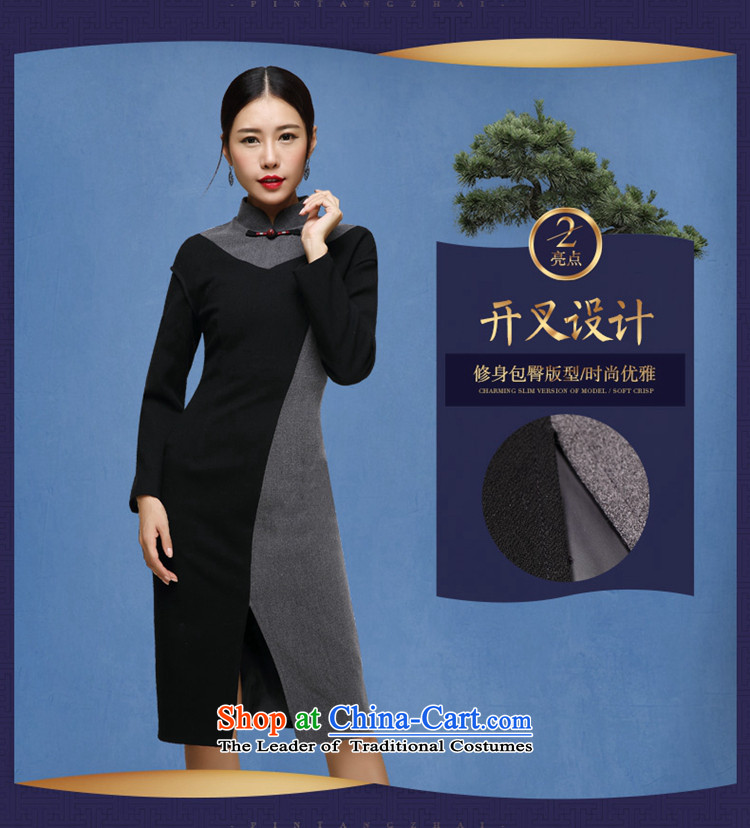 No. of autumn and winter qipao Tang Ramadan 2015 Ms. new long-sleeved retro cheongsam dress map color M brand, prices, picture platters! The elections are supplied in the national character of distribution, so action, buy now enjoy more preferential! As soon as possible.