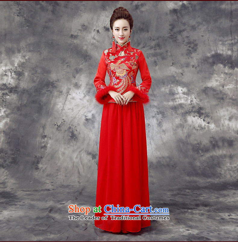 The leading edge of the days of the wedding dresses 2015 Fall/Winter Collections new bride bows services improved qipao 861 plus cotton plus gross M 2.0 ft waist picture, prices, brand platters! The elections are supplied in the national character of distribution, so action, buy now enjoy more preferential! As soon as possible.