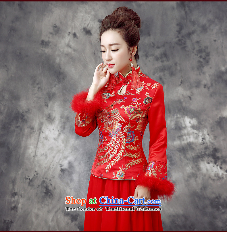 The leading edge of the days of the wedding dresses 2015 Fall/Winter Collections new bride bows services improved qipao 861 plus cotton plus gross M 2.0 ft waist picture, prices, brand platters! The elections are supplied in the national character of distribution, so action, buy now enjoy more preferential! As soon as possible.
