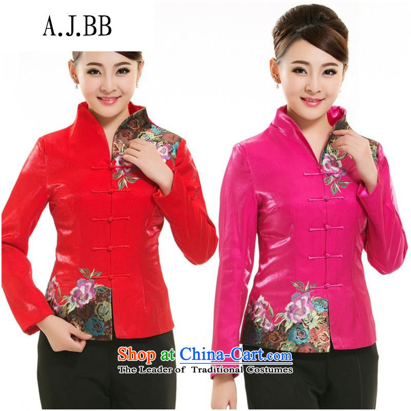 The Secretary for Health related shops * Chinese hotel Workwear Fall/Winter Collections teahouse attendants Workwear Tang dynasty long-sleeved tea house tea' uniforms XXXL,A.J.BB,,, red shopping on the Internet