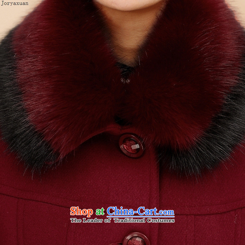 Web soft trappings of older women Fall/Winter Collections New spell colors collar short of the amount? Boxed female) mother coat wool tops brown XL, Cheuk-yan? Nga Xuan (joryaxuan) , , , shopping on the Internet