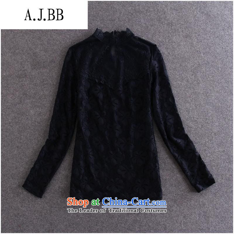 The Secretary for Health related shops *50A607 European site autumn new for women lace water-soluble solid black shirt M,A.J.BB,,, spend shopping on the Internet