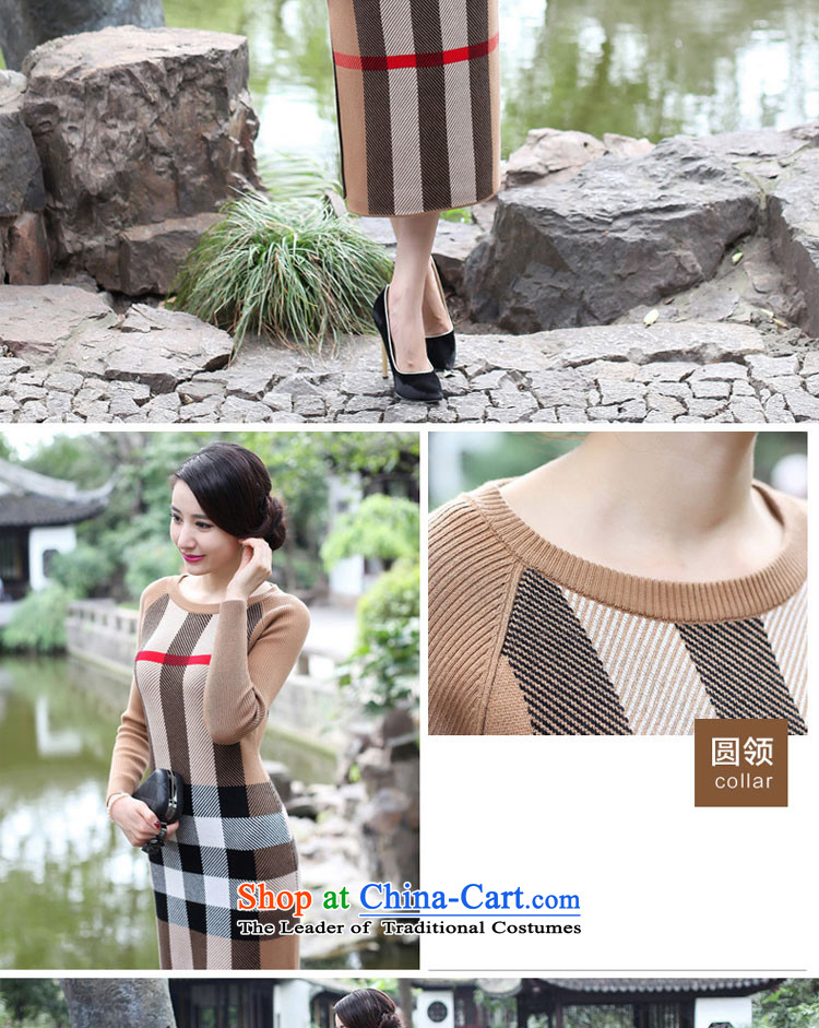 2015 Fall/Winter Collections cheongsam dress the new improved stylish girl long skirt daily retro long-sleeved woolen knitted and color 2XL Photo, prices, brand platters! The elections are supplied in the national character of distribution, so action, buy now enjoy more preferential! As soon as possible.
