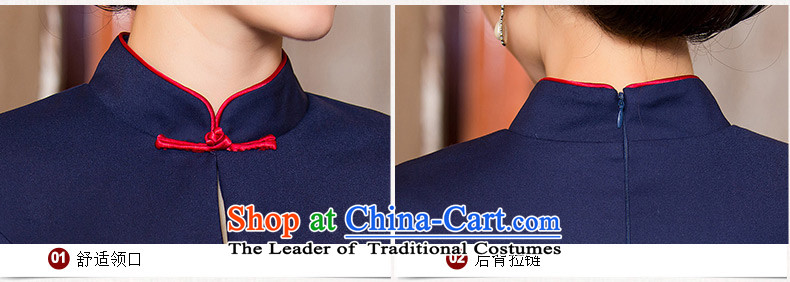 The Windsor is a cross- 2015 autumn and winter cheongsam dress with retro style improvement autumn cheongsam dress female China wind HY6088 Female Red 2XL Photo, prices, brand platters! The elections are supplied in the national character of distribution, so action, buy now enjoy more preferential! As soon as possible.