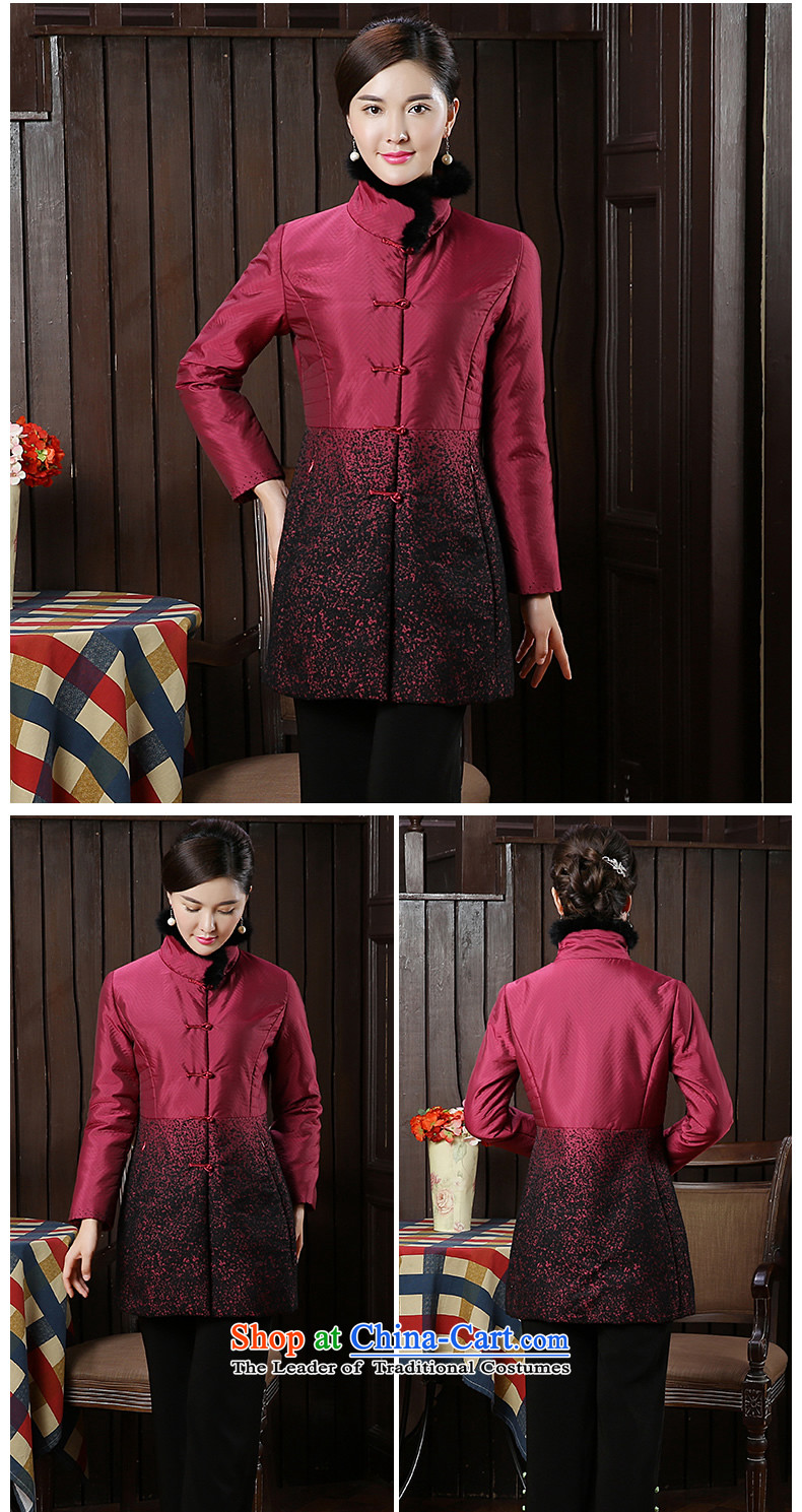 [Sau Kwun Tong] Zi Jun 2015 autumn and winter new warm modern gross stitching Tang Jacket coat TC51019 better red XXL picture, prices, brand platters! The elections are supplied in the national character of distribution, so action, buy now enjoy more preferential! As soon as possible.