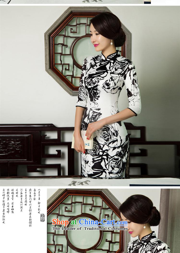 * The new clothes shops and involved) cheongsam dress retro Sau San autumn and winter, Tang dynasty qipao cheongsam dress 11019( double) M picture, prices, brand platters! The elections are supplied in the national character of distribution, so action, buy now enjoy more preferential! As soon as possible.