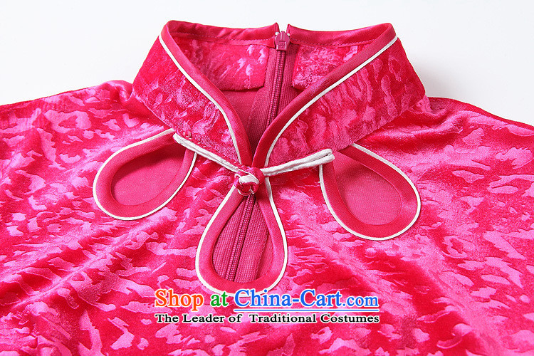 The Secretary for Health related shops * autumn and winter new women's Stylish retro-improvement in cuff short qipao QF141002 scouring pads in the red XXXXL picture, prices, brand platters! The elections are supplied in the national character of distribution, so action, buy now enjoy more preferential! As soon as possible.