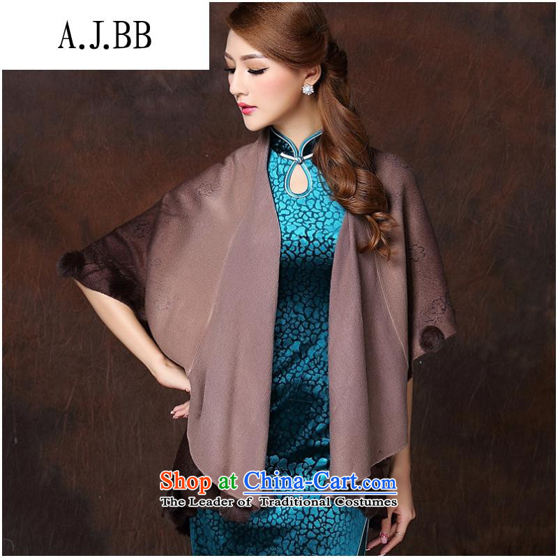 The Secretary for Health related shops * Fall/Winter Collections for women cheongsam accessories gradient stereo gross ball cloak shoulder QF141016 RED ,A.J.BB,,, shopping on the Internet