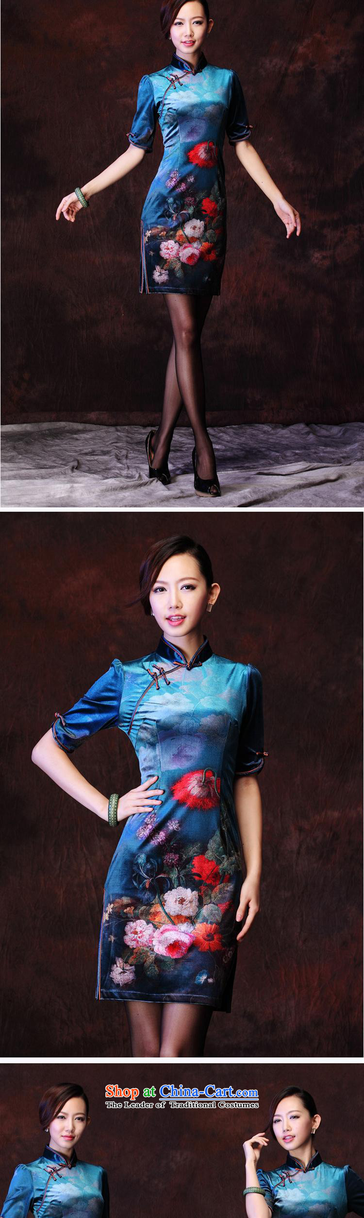 Secretary for autumn and winter clothing *201 involving new female Korean Stamp Stylish retro improvements lint-free in the ordinary course of Qipao cuff figure L picture, prices, brand platters! The elections are supplied in the national character of distribution, so action, buy now enjoy more preferential! As soon as possible.