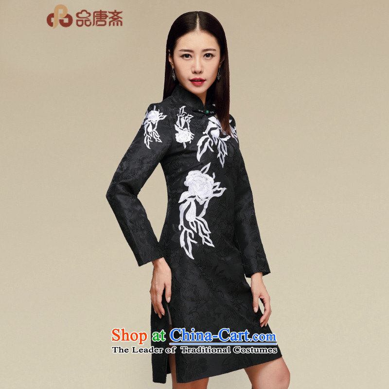 No. of Ramadan long-sleeved cheongsam dress Tang 2015 new products fall, improved cheongsam dress photo color S products Tang Ramadan , , , shopping on the Internet
