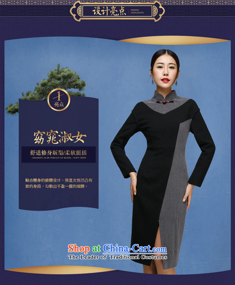 No. of autumn and winter qipao Tang Ramadan 2015 Ms. new long-sleeved retro cheongsam dress photo color M brand, prices, picture platters! The elections are supplied in the national character of distribution, so action, buy now enjoy more preferential! As soon as possible.