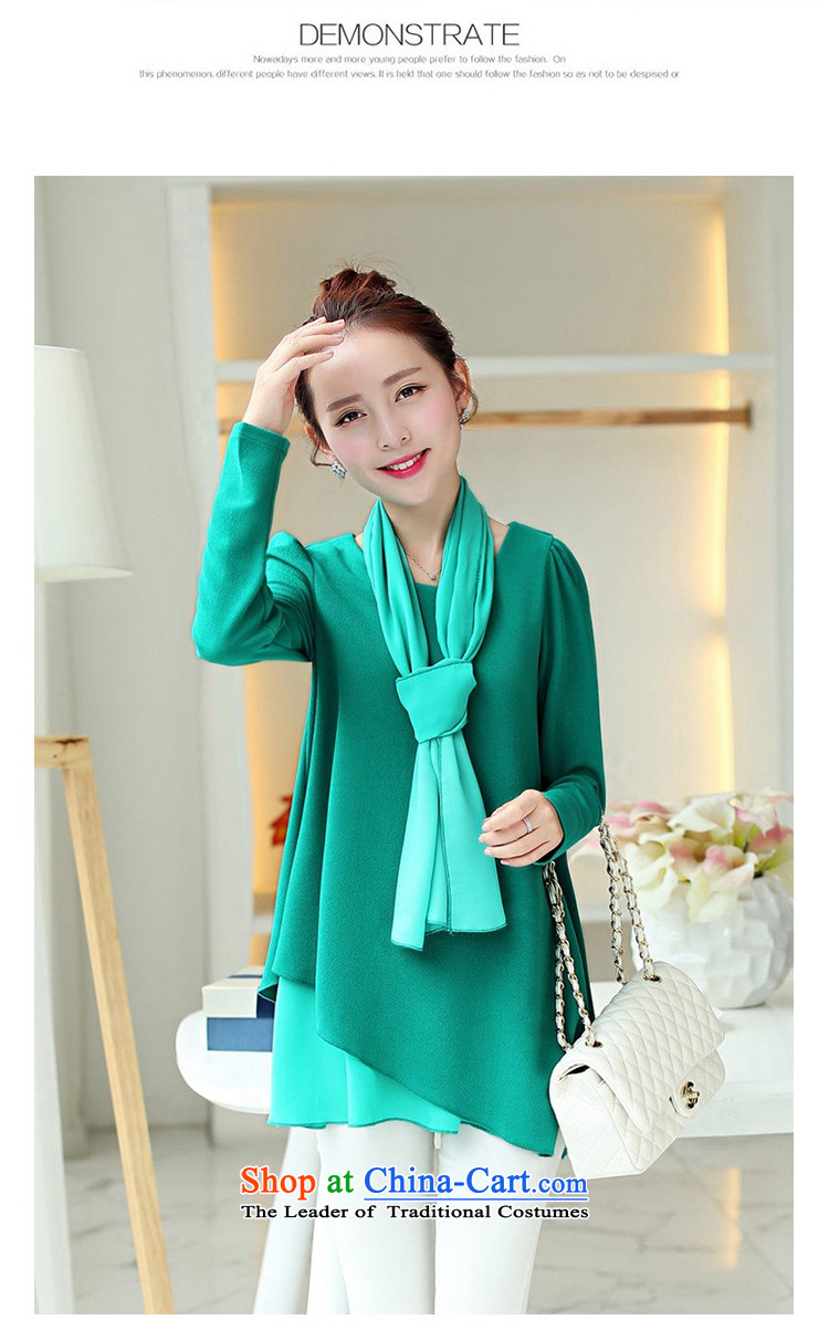 September *2015 clothes shops fall inside the solid color look round-neck collar bubbles under the rules do not long-sleeved kit shirt with loose head scarves RED M picture, prices, brand platters! The elections are supplied in the national character of distribution, so action, buy now enjoy more preferential! As soon as possible.