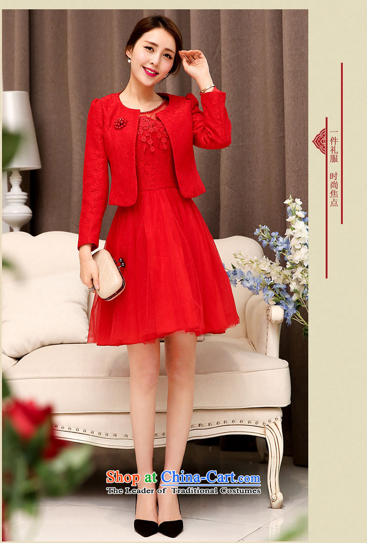 September *2015 clothes shops fall for women new stylish round-neck collar long-sleeved solid color graphics thin Sau San two kits HSZM1529 Red Red 2XL Photo, prices, brand platters! The elections are supplied in the national character of distribution, so action, buy now enjoy more preferential! As soon as possible.