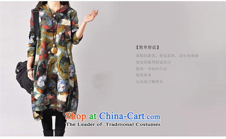 Ya-ting shop 2015 autumn and winter new Korean version of large numbers of ladies loose cap suit folder silk cotton dress red L picture, prices, brand platters! The elections are supplied in the national character of distribution, so action, buy now enjoy more preferential! As soon as possible.