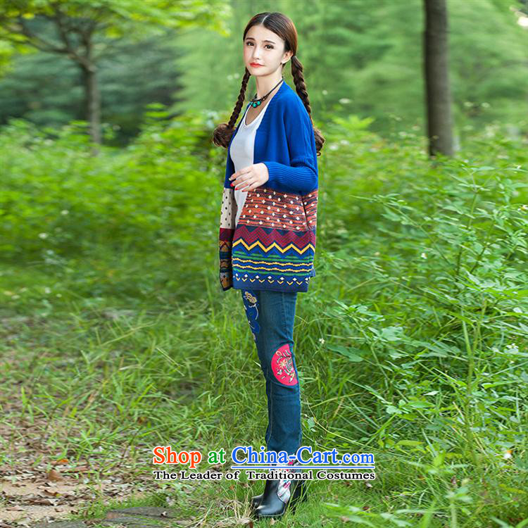 Ms Rebecca Pun stylish shops fall jackets retro jacquard large long-sleeved shirt, long, knitting cardigan female orange XL Photo, prices, brand platters! The elections are supplied in the national character of distribution, so action, buy now enjoy more preferential! As soon as possible.