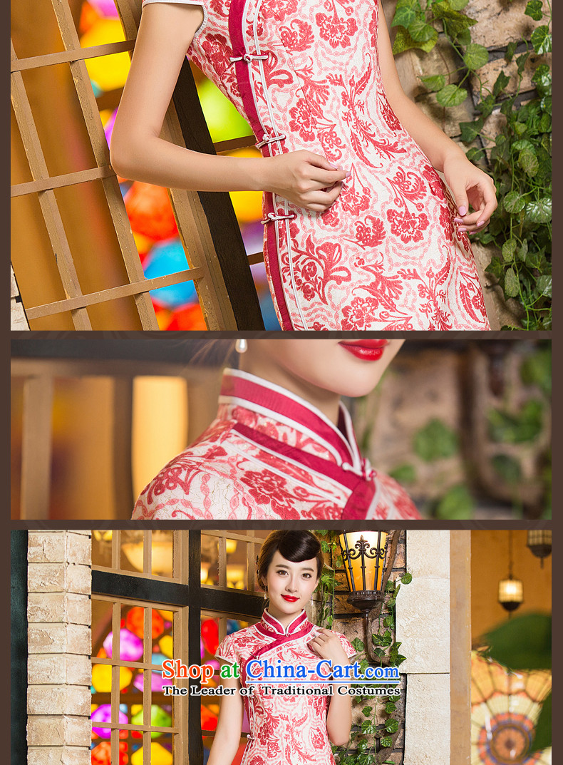Eason Chan point cheongsam dress 2015 new winter thick wool a Chinese Antique style improvement MOM pack skirt the usual zongzi RED M picture, prices, brand platters! The elections are supplied in the national character of distribution, so action, buy now enjoy more preferential! As soon as possible.