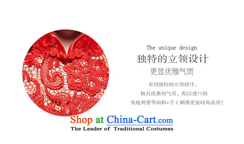 However Services 2015 autumn and winter in the new packages and cuff cheongsam dress with thin hair Sau San video shawl graceful autumn, warm clothing in marriages bows cuff Red + shawl S pictures, gross price, brand platters! The elections are supplied in the national character of distribution, so action, buy now enjoy more preferential! As soon as possible.