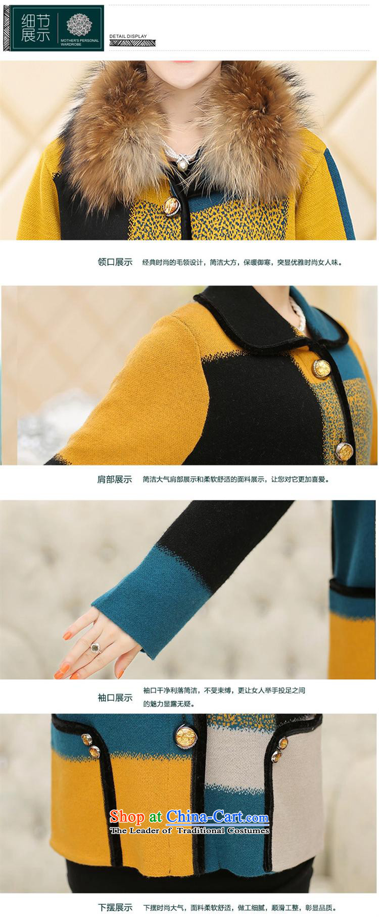 September *2015 autumn and winter clothes shops a wool coat mother woolen gross Neck Jacket in this older knitting coats Yellow M picture, prices, brand platters! The elections are supplied in the national character of distribution, so action, buy now enjoy more preferential! As soon as possible.