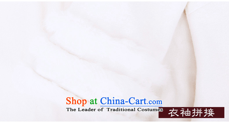 The Butterfly Lovers 2015 new autumn and winter retro style cheongsam dress daily improved gross for short-cheongsam dress white - New product pre-sale 7 days XXL picture, prices, brand platters! The elections are supplied in the national character of distribution, so action, buy now enjoy more preferential! As soon as possible.