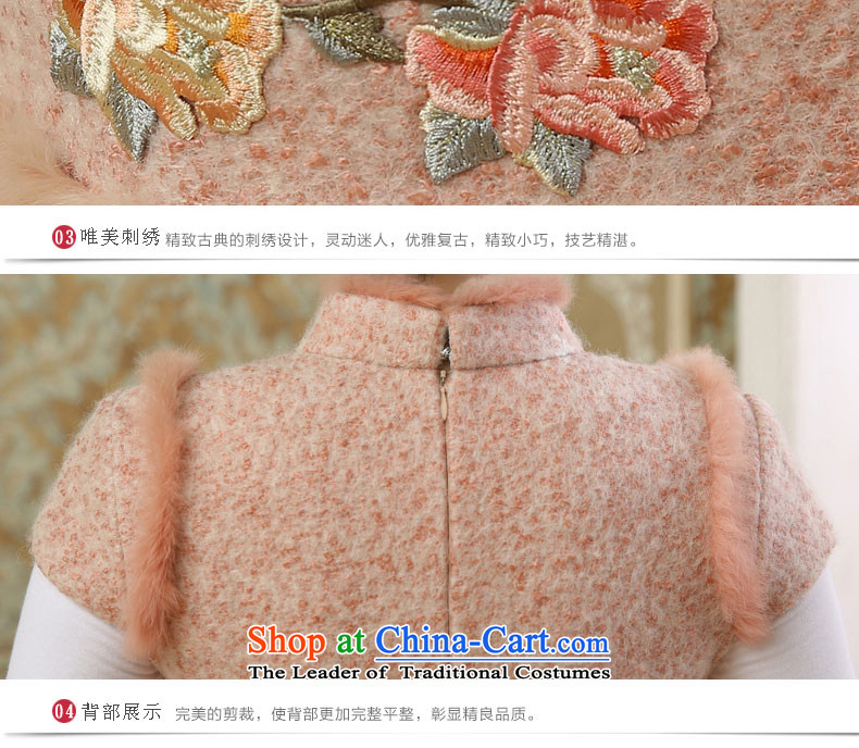The pro-am cheongsam dress autumn and winter 2015 new improved daily maximum number of nostalgia for the folder unit of video thin Ms. short skirt pink 2XL Photo, prices, brand platters! The elections are supplied in the national character of distribution, so action, buy now enjoy more preferential! As soon as possible.