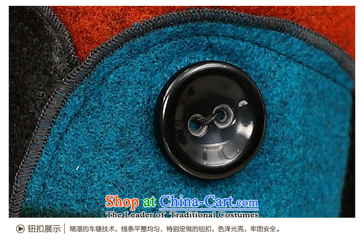 Web soft clothes 2015 Fall/Winter Collections in the new elderly mother in the Cuff gross? middle-aged female jacket jacket coat red XXL picture, prices, brand platters! The elections are supplied in the national character of distribution, so action, buy now enjoy more preferential! As soon as possible.