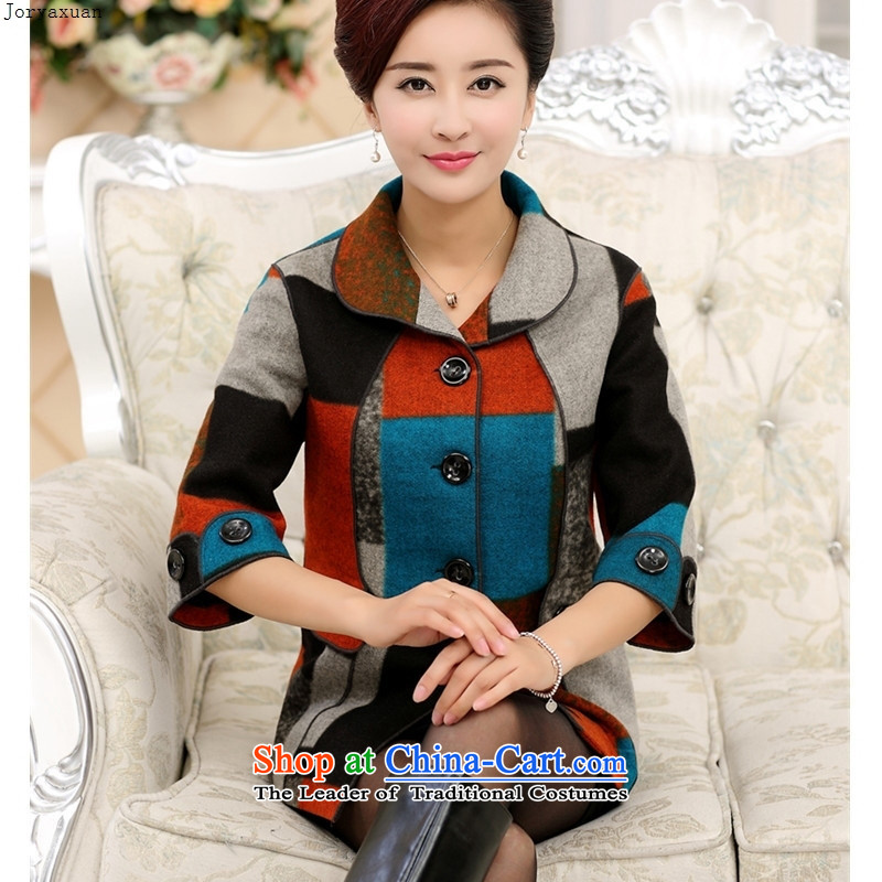 Web soft clothes 2015 Fall/Winter Collections in the new elderly mother in the Cuff gross? middle-aged female jacket jacket coat red XXL, Cheuk-yan xuan ya (joryaxuan) , , , shopping on the Internet