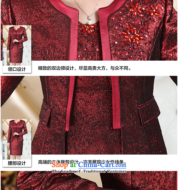 Replace Load mother-upscale wedding dress autumn 2015 replacing wedding wedding dresses in large long-sleeved red M pictures, older price, brand platters! The elections are supplied in the national character of distribution, so action, buy now enjoy more preferential! As soon as possible.