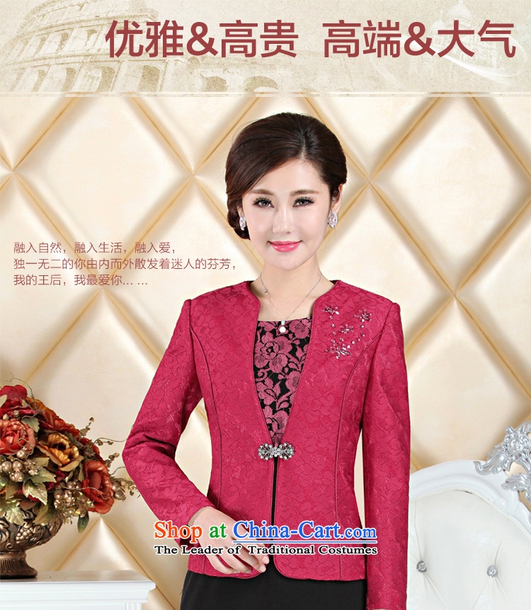 The elderly in the wedding dress Mother Superior Suite with autumn dresses large long-sleeved 2015 new wedding wedding photo color 4XL Photo, prices, brand platters! The elections are supplied in the national character of distribution, so action, buy now enjoy more preferential! As soon as possible.