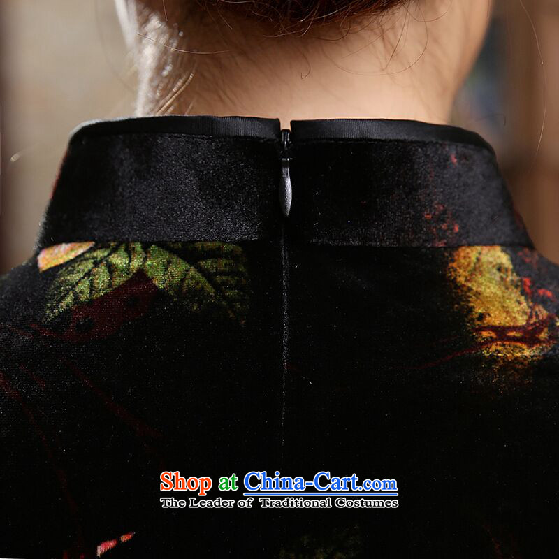 Find new Fall 2015 Sophie female Tang Dynasty Chinese classical Stretch Wool qipao qipao seven short-sleeved figure color L picture, prices, brand platters! The elections are supplied in the national character of distribution, so action, buy now enjoy more preferential! As soon as possible.
