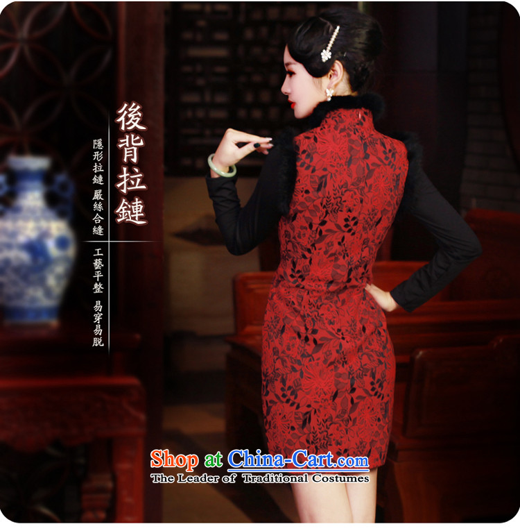 After a new wind 2015 Winter Sweater for improvement and the relatively short time of Qipao warm cheongsam dress by red XL pictures by, prices, brand platters! The elections are supplied in the national character of distribution, so action, buy now enjoy more preferential! As soon as possible.