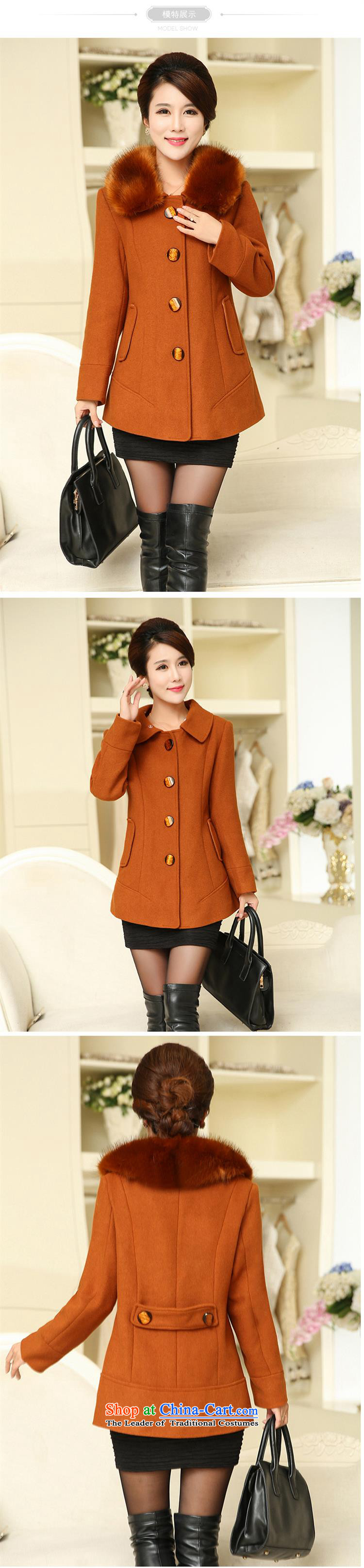 In the number of older women's GENYARD autumn and winter coats? New gross large middle-aged moms with gross for the autumn a wool coat in the long red XL Photo, prices, brand platters! The elections are supplied in the national character of distribution, so action, buy now enjoy more preferential! As soon as possible.