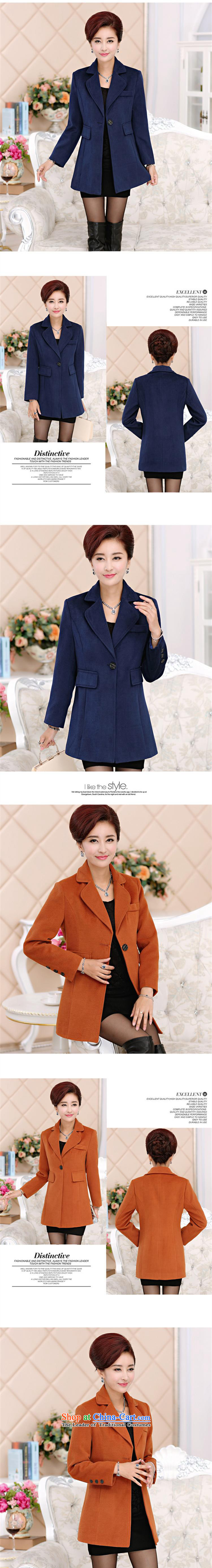 Gross? female jacket GENYARD 2015 new moms with middle-aged female loaded in the autumn jackets, long, older cashmere sweater turmeric yellow XXXL picture, prices, brand platters! The elections are supplied in the national character of distribution, so action, buy now enjoy more preferential! As soon as possible.