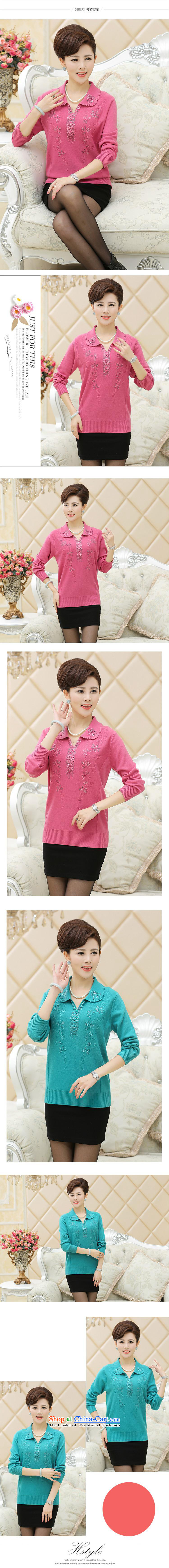 In the number of older women's GENYARD2015 fall inside the new long-sleeved Knitted Shirt middle-aged moms replacing reverse collar hedging woolen sweater in red 110 pictures, prices, brand platters! The elections are supplied in the national character of distribution, so action, buy now enjoy more preferential! As soon as possible.