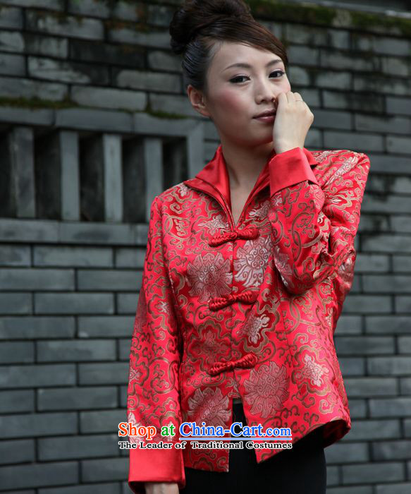 Ms. older GENYARD Tang dynasty during the spring and autumn load improved stylish Chinese long-sleeved top middle-aged moms-Neck Jacket mother-pack Black XXXXL picture, prices, brand platters! The elections are supplied in the national character of distribution, so action, buy now enjoy more preferential! As soon as possible.