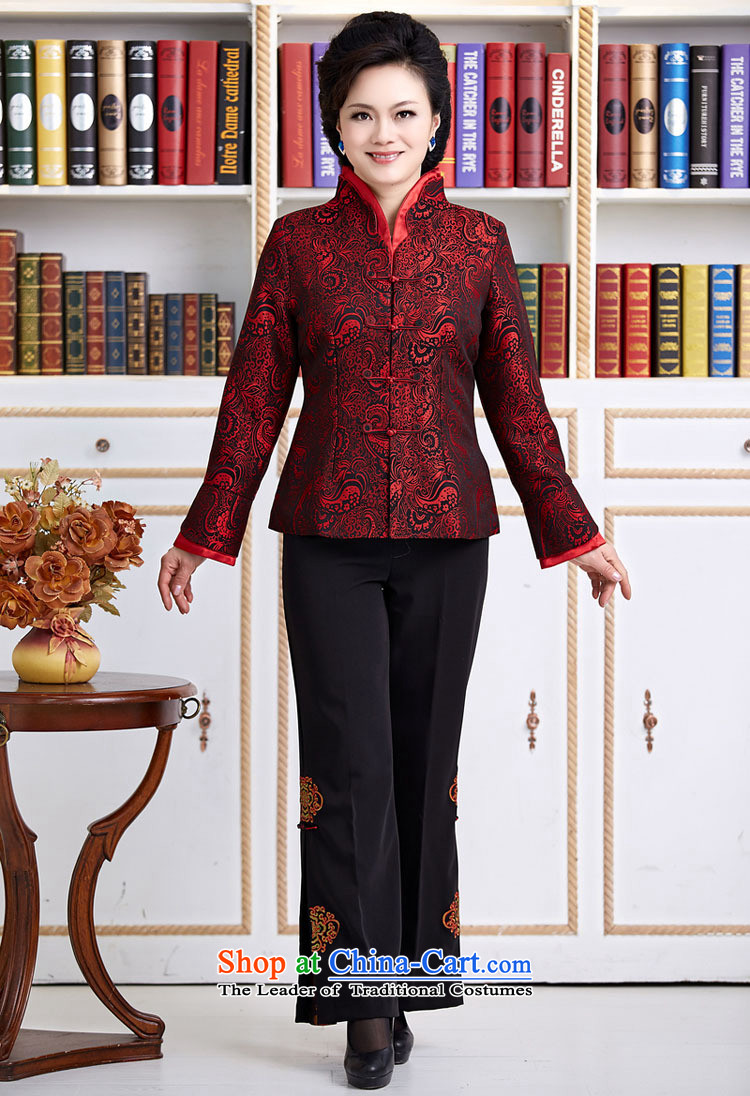 In the number of older women's GENYARD Chun Ms. Blouses Tang long-sleeve sweater with Chinese boxed workwear mother load bride red XXXL picture, prices, brand platters! The elections are supplied in the national character of distribution, so action, buy now enjoy more preferential! As soon as possible.